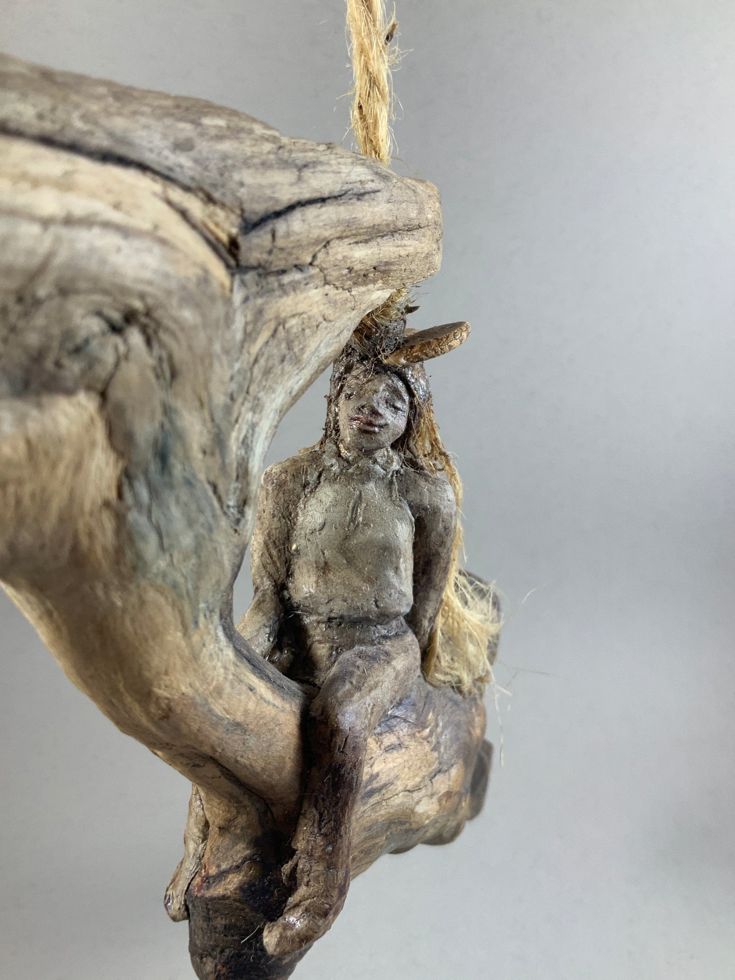 Argile fibrée : Les symbiotes : fée du ciel et de la terre 1