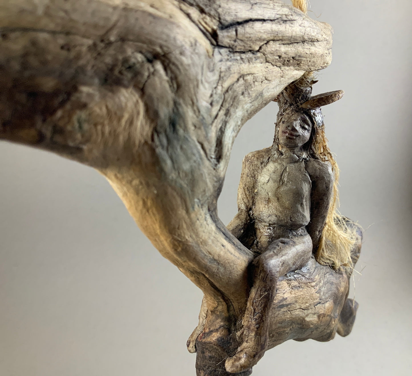 Argile fibrée : Les symbiotes : fée du ciel et de la terre 1