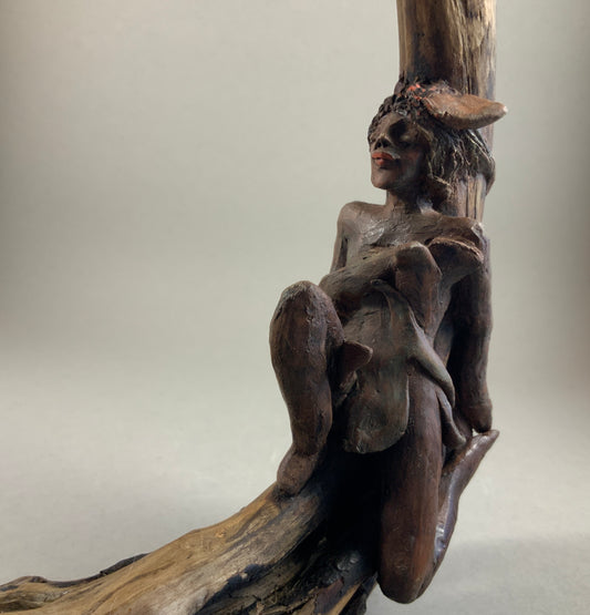 Argile fibrée : Les symbiotes : fée du ciel 2