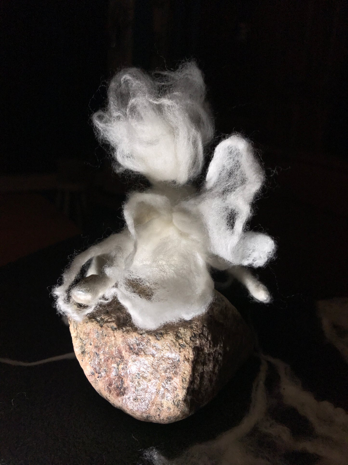 Feutrage à l’aiguille: L’ange de Noël