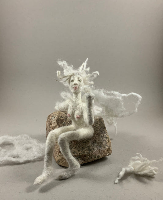 Feutrage à l’aiguille: La fée feutrine