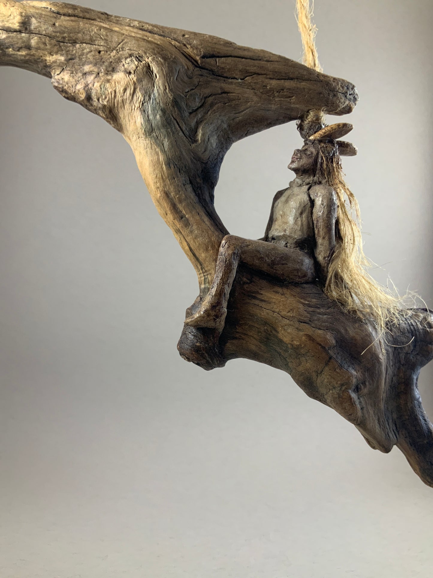 Argile fibrée : Les symbiotes : fée du ciel et de la terre 1