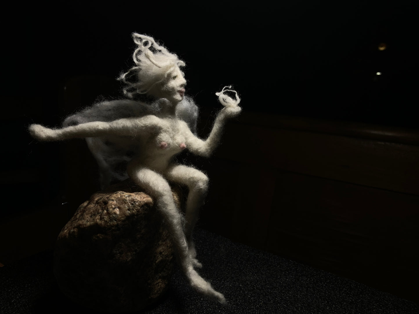 Feutrage à l’aiguille: La fée feutrine