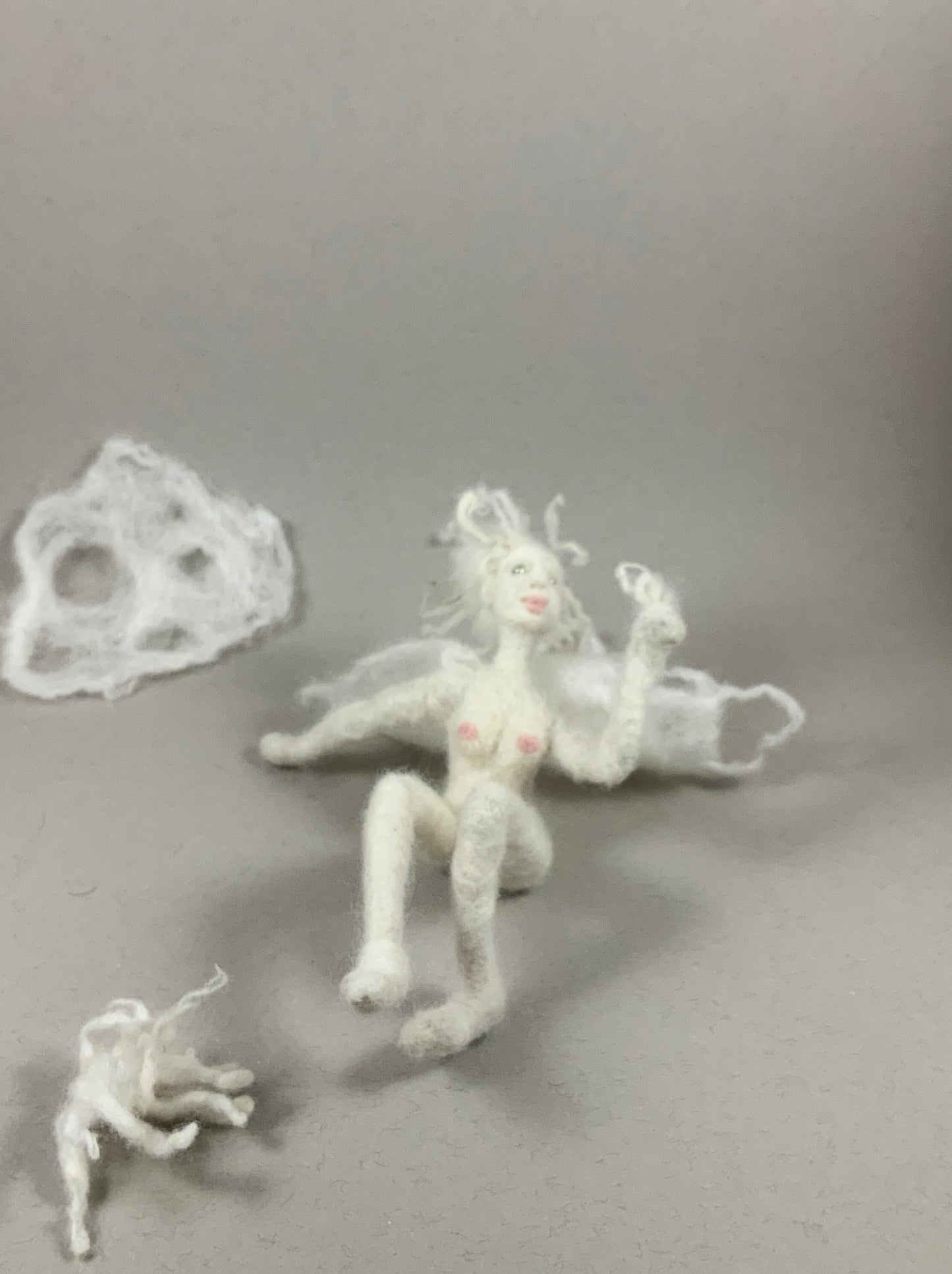 Feutrage à l’aiguille: La fée feutrine