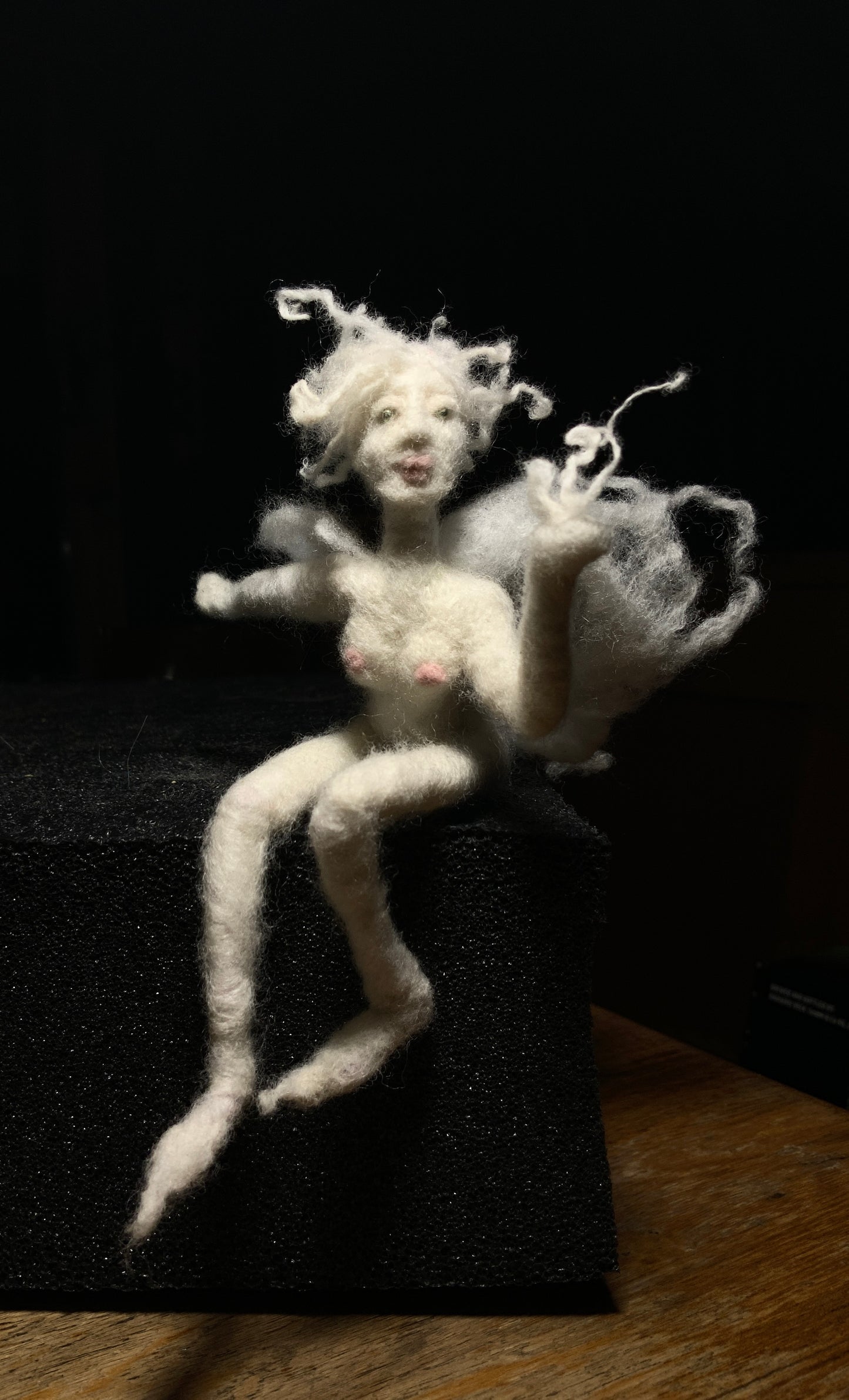 Feutrage à l’aiguille: La fée feutrine