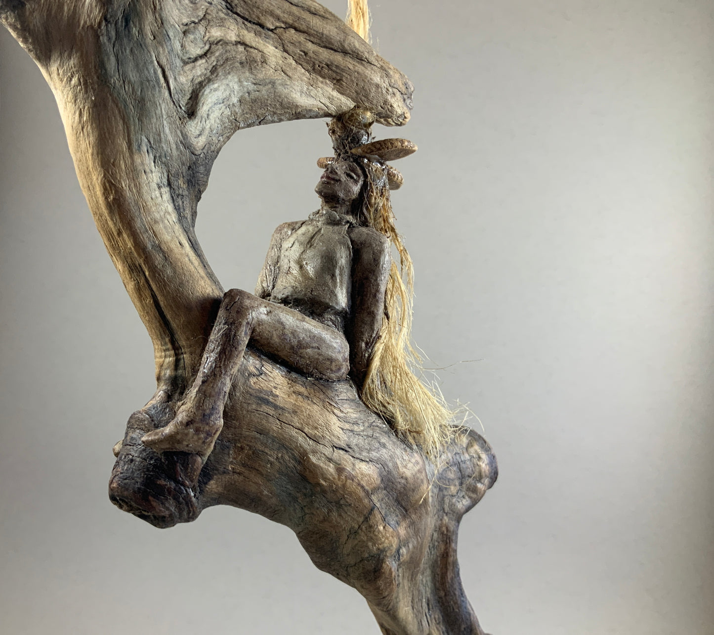 Argile fibrée : Les symbiotes : fée du ciel et de la terre 1